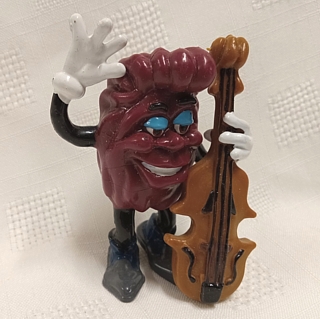 California Raisin PVC Figure Stand Up Bass Player