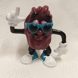 California Raisin PVC Figure Blue Sunglasses