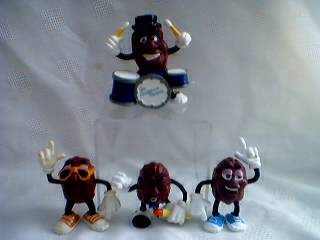 California Raisin Figures - Drummer