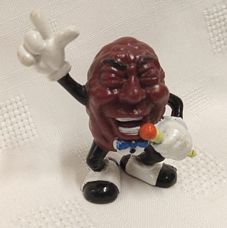 California Raisin SMALLER VC Figure Tiny Goodbite