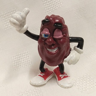 California Raisin PVC Figure Winking Thumbs Up