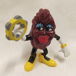 California Raisin - California Raisin Girl Figure Yellow Shoes