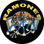 The Ramones - The Ramones Road to Ruin pinback Button