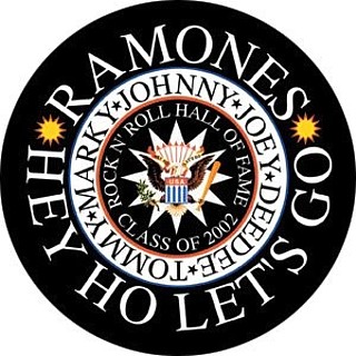 The Ramones - The Ramones Hey Ho Let's Go pinback Button