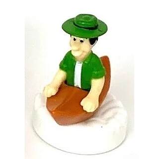 Hanna Barbera Collectibles - Park Ranger Smith Canoe Glider Figure