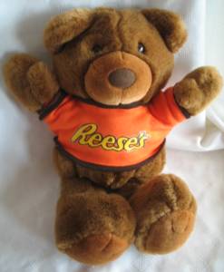 Hershey Advertising Collectibles - Reeses Peanut Butter Cups Bear Plush