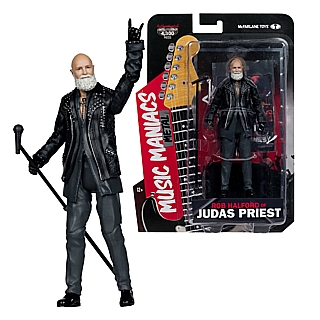 Hard Rock and Heavy Metal Collectibles - Rob Halford of Judas Priest Vinyl Music Maniacs Metal Wave 5 Action Figure by McFarlane Toys