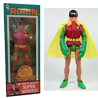 Robin 50th Anniversary Mego Action Figure