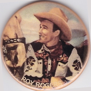 Television, Radio and Movie Collectibles - Roy Rogers Pocket Mirror