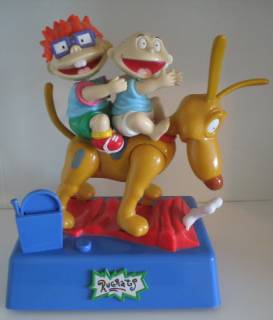 Nickelodeon Cartoon Television Character Collectibles - Rugrats - Angelica, Tommy, Chuckie Magnets Set