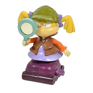 Nicktoons Cartoon Television Character Collectibles - Rugrats Movie - Angelica Burger King Toys