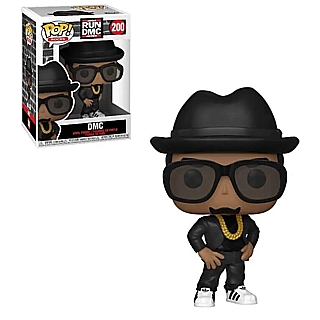 Rap Music Collectibles - Darryl D.M.C. McDaniels Run DMC Hip Hop POP! Rocks Vinyl 200 Plastic Figure