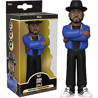 Rap Music Collectibles - Jason Mizell Jam Master Jay Run DMC Hip Hop 5 inch Gold Vinyl Figure