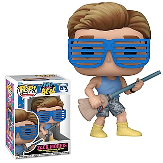 1990's TV Collectibles - 30th Anniversary Saved by the Bell Zack Morris POP! Television Vinyl Figure 1575 by Funko