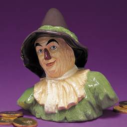 Wizard of Oz Collectibles - Scarecrow Ceramic Bank