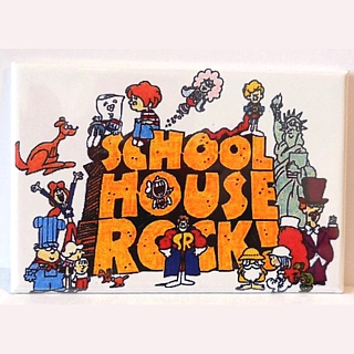 Cartoon Collectibles - School House Rock Metal Magnet