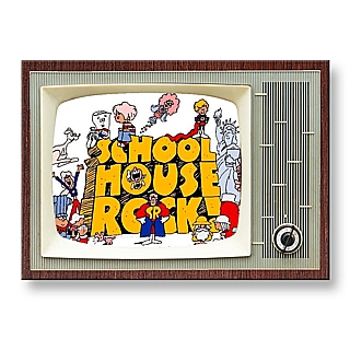 Cartoon Collectibles - School house Rock Metal Magnet