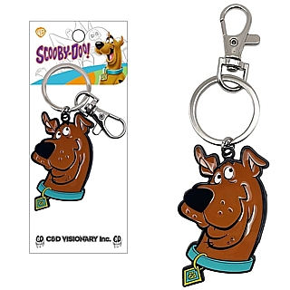 Scooby-Doo Collectibles - Scooby-Doo Enameled Metal Keychain Keyring