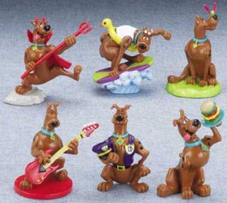 Scooby Doo Collectibles - Scooby Doo Plastic PVC Figures