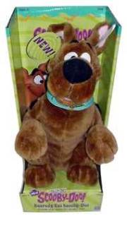 Scooby Doo Collectibles - Scooby Doo Talking Plush Scaredy Cat Cover My Eyes To Scare Me!