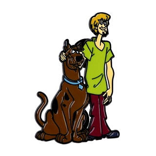 Cartoon Collectibles - Scooby-Doo Shaggy Standing Metal Enamel Pin