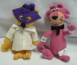 Hanna Barbera Collectibles - Secret Squirrel and Snagglepuss Plush Dolls