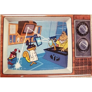 Television Character Collectibles - Hanna Barbera's Secret Squirrel TV Magnet