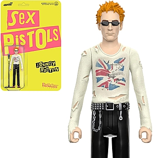 Punk Rock and Roll Collectibles - The Sex Pistols Johnny Rotten ReAction Figure