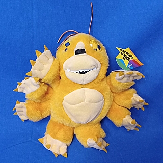 Television from the 1960's - 1970's Collectibles - Sid & Marty Krofft - Seymour Spider Beanie Plush Bean Bag