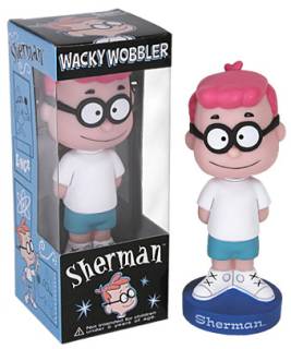 Mr. Peabody & Sherman Collectibles - Sherman Bobble Head Nodder Doll