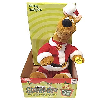 Television Character Collectibles - Shimmy Scooby-Doo Christmas Interactive Plush