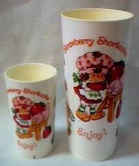 Strawberry Shortcake Plastic Cups