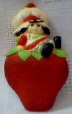 Strawberry Shortcake Plastic Magnet
