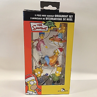 The Simpsons Collectibles - The Simpson Family Holiday XMas Ornaments