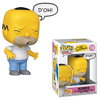 The Simpsons Collectibles - Homer Simpson POP! Sayings Television Vinyl Figure 1736 D'OH