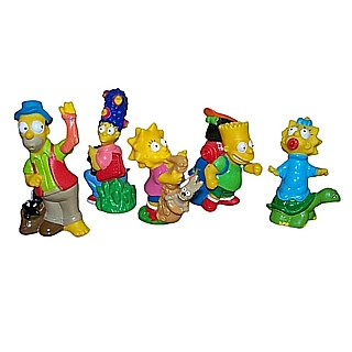 The Simpsons Collectibles - The Simpsons Burger King Figures