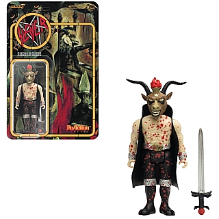 Heavy Metal Music Collectibles - Salyer Minotaur Reign in Blood ReAction Figure by Super7