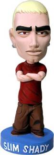 Rap Music Collectibles - Eminem, Marshall Mathers, Slim Shady, D-12 Bobble Head Nodder Doll