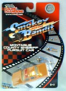 Racing Champions Smokey and The Bandit Montague County Sheriff Pursuit Car 1 64 for sale online 