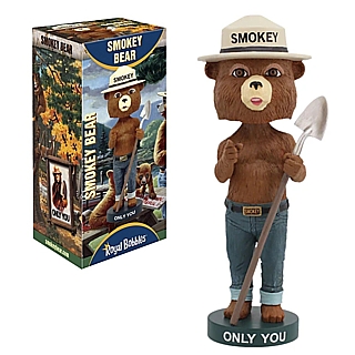 Smokey The Bear - U.S. Forest Service - Smokey the Bear with Shovel Bobblehead