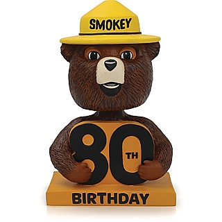 Smokey The Bear - U.S. Forest Service - Smokey the Bear 80th Birthday Bobblehead
