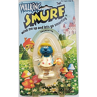 Smurf Collectibles - Smurfette Windup Walker Figure
