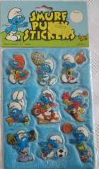 Smurf Collectibles - Smurf Puffy Stickers