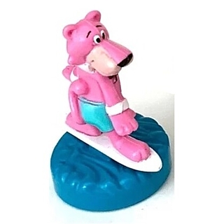 Hanna Barbera Collectibles - Snagglepuss Snowboard Glider Figure