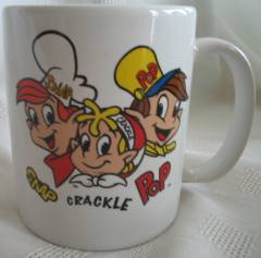 Kellogg's Collectibles - Rice Krispies Snap Crackle and Pop Ceramic Mug