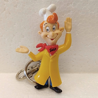 Kellogg's Collectibles - Rice Krispies Snap Figural Keychain