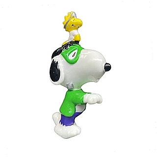 Snoopy and Peanuts Collectibles - Snoopy Frankenstein Halloween Whitmans PVC