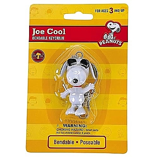 Snoopy and Peanuts Collectibles - Snoopy Joe Cool Bendy Keychain