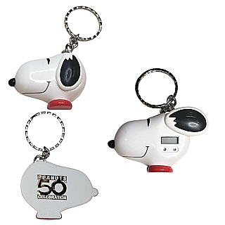 Snoopy Collectibles - Snoopy LCD Clock or Watch & Keychain