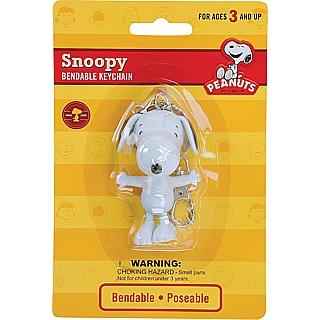 Snoopy and Peanuts Collectibles - Snoopy Bendy Keychain